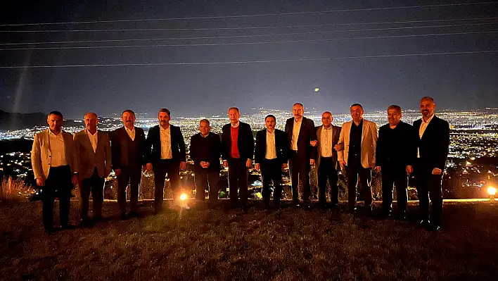 Dikkat çeken buluşma! Kayseri'ye yüksekten bakıp, ne konuştular?