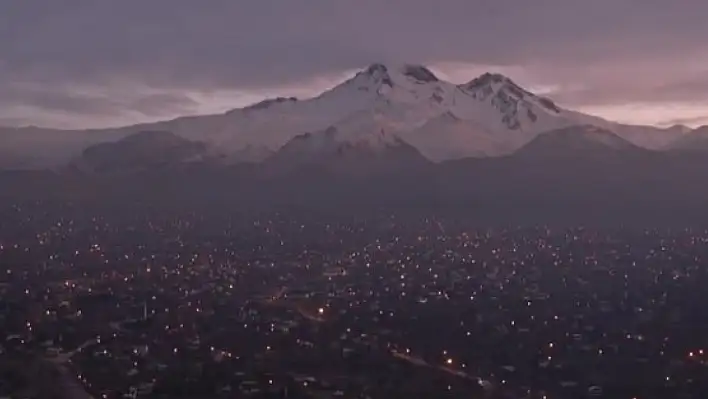 Kayseri'yi hiç böyle gördünüz mü?