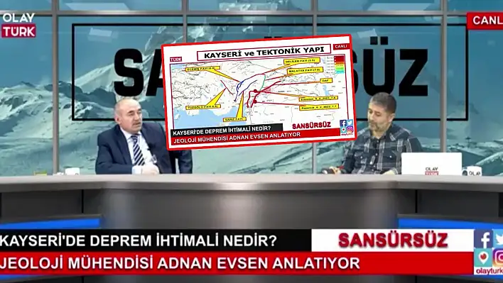 Kayseri'yi yakından ilgilendiren fayla ilgili çarpıcı açıklama! Sarız Fayı'ndan korkulmalı mı?