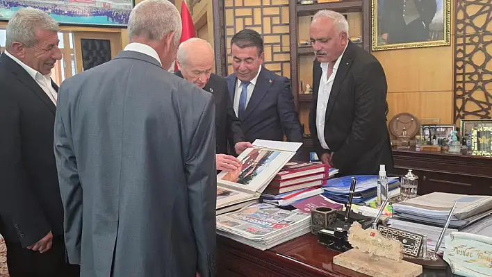 Kayserili Başkan, Bahçeli'ye hangi projeyi anlattı?