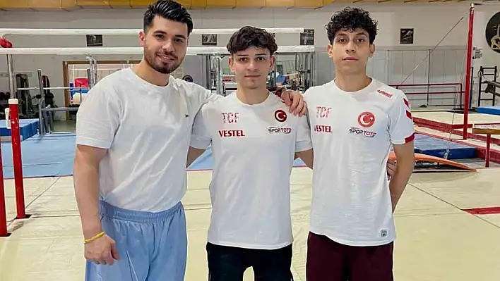 Kayseri'den milli takıma iki cimnastikçi