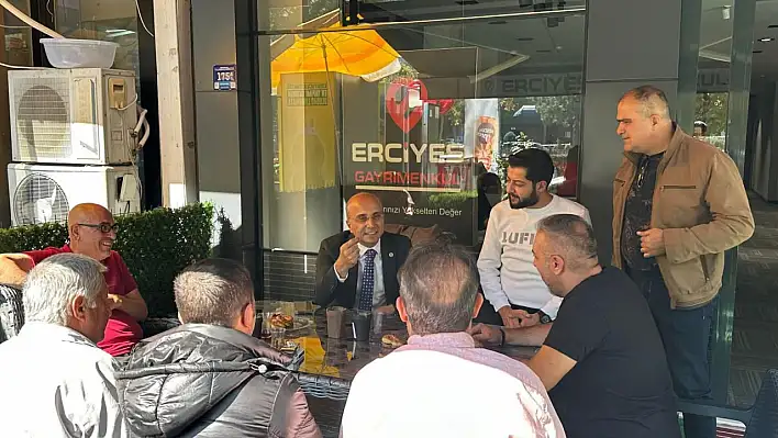 Kayserili esnaflar CHP'li vekile dert yandı
