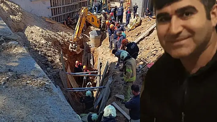 Kayserili işçi göçük altında can verdi!