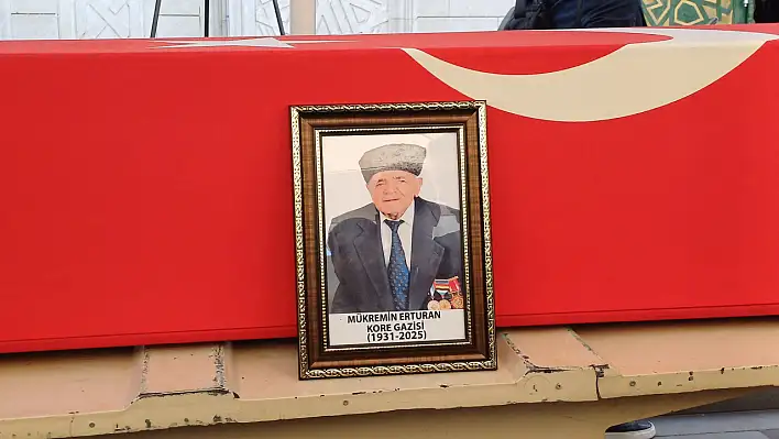 Kayserili Kore Gazisi son yolculuğuna uğurlandı