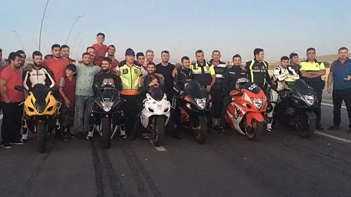 Kayserili moto drag yarışçıları Konya yolcusu
