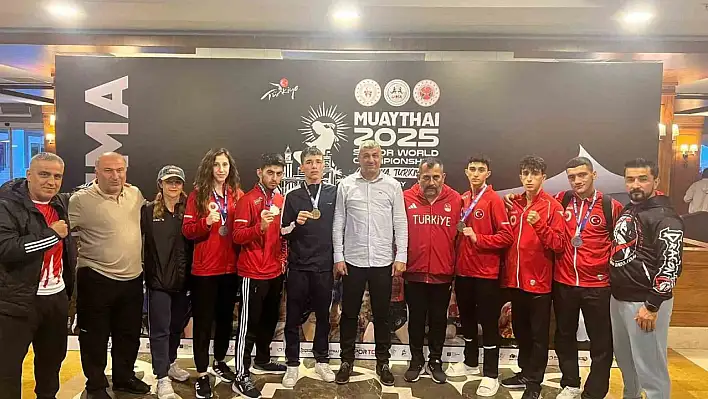 Kayserili sporcular dünya şampiyonasına damga vurdu