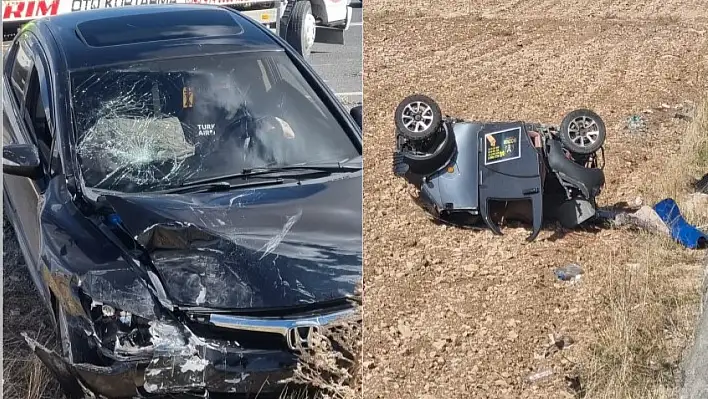 Kayserili plakalı araç Kozaklı'da kaza yaptı: 1 ölü