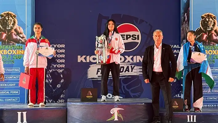 Kayserili sporcu iki ayrı kategoride dünya şampiyonu oldu!