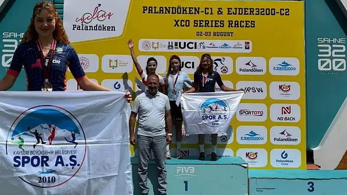 Kayserili sporcu zirveye pedal çevirdi bakın kaçıncı oldu!