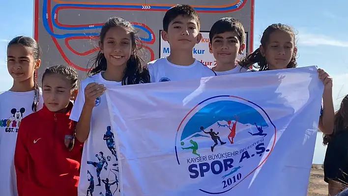 Kayserili sporcular Niğde'de rüzgar gibi esti!