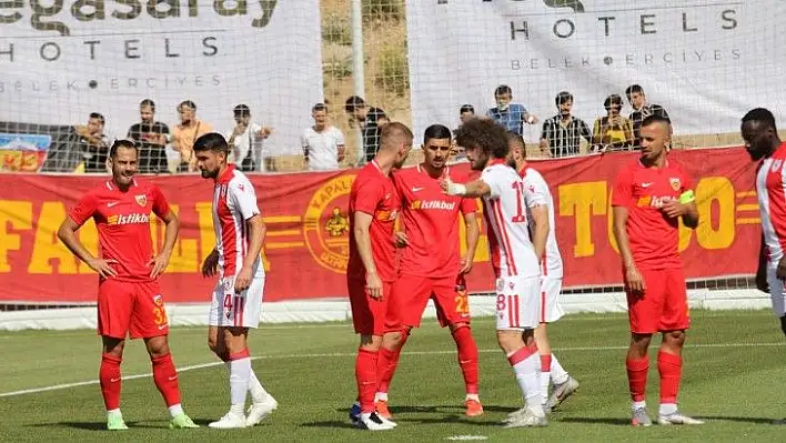 Kayserispor'un maçı var