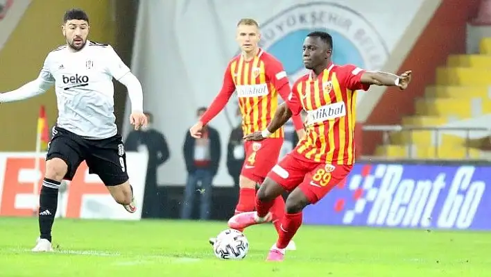 Kayserispor, bugün Beşiktaş ile oynuyor