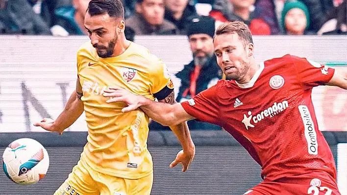 Kayserispor'un kaderi bu maçta