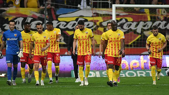 Kayserispor 4 maçtır istediğini alamıyor