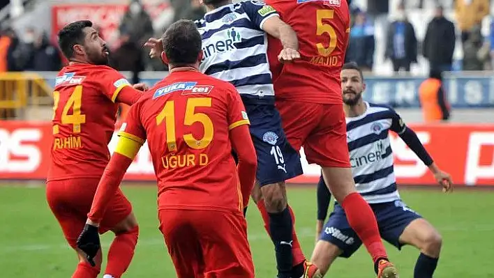 Kayserispor 5. kez yenildi