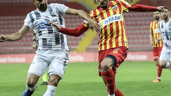 Kayserispor 5. tura yükseldi