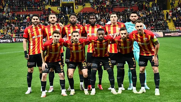 Kayserispor 7 haftadır kaybetmiyor
