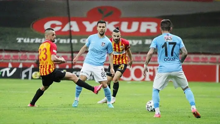 Kayserispor 7.beraberliğini aldı