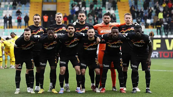 Kayserispor çıkışa geçti