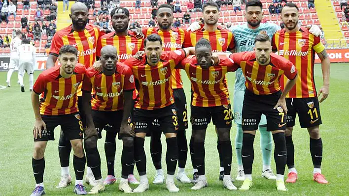 Kayserispor 9 haftadır kazanamıyor