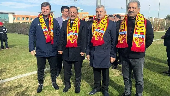 Kayserispor'a destek çağrısı