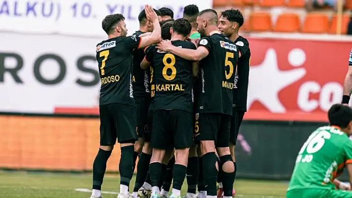 Kayserispor'a ilk yarıdaki şanssızlığı unutturan gol!