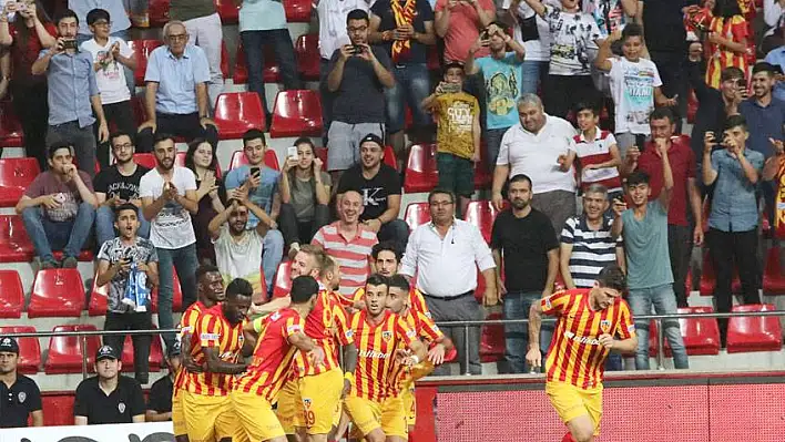 Kayserispor Avrupa'ya damgasını vurdu