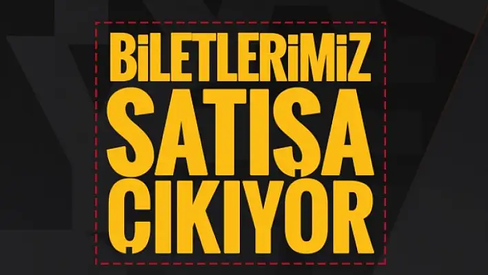 Kayserispor - Başakşehir biletleri yarın satışta