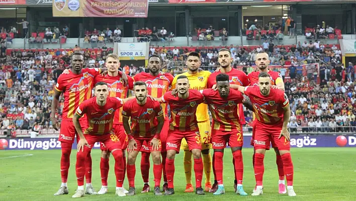 Kayserispor çıkışa geçti