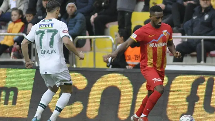 Kayserispor'da en çok süre alan isim belli oldu!