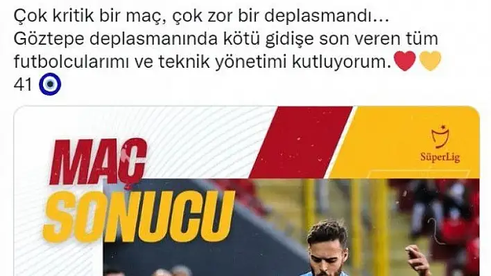 Kayserispor'da galibiyet sevinci