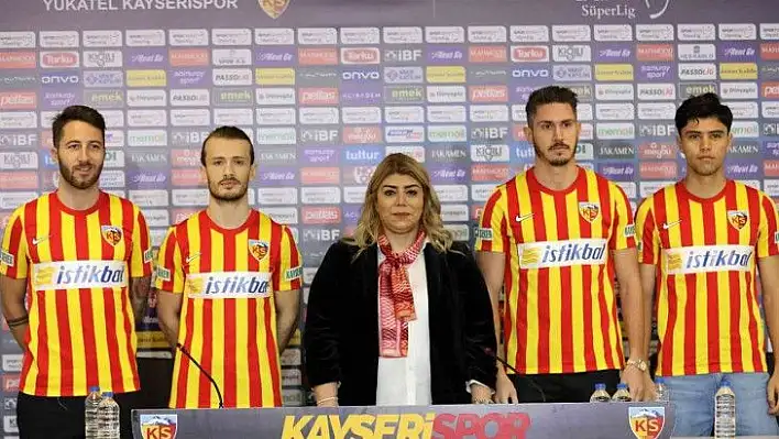 Kayserispor'da imza şov