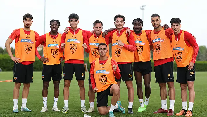 Kayserispor'da Karagümrük hazırlıkları...