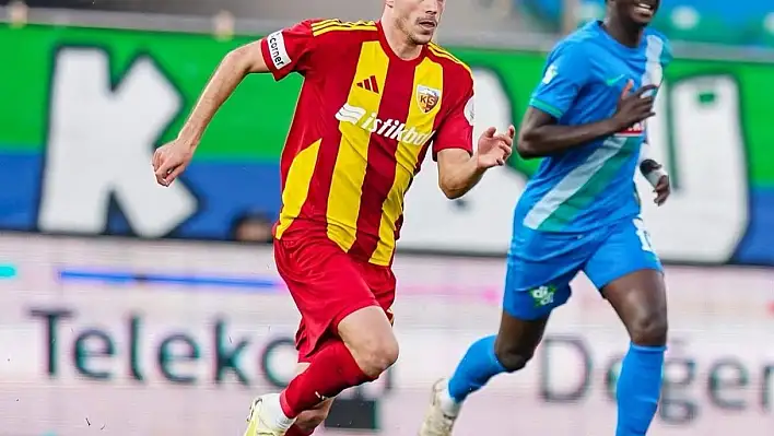 Kayserispor'da o isim bu sezon 3. golünü attı