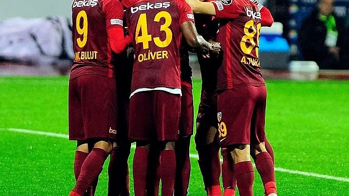 Kayserispor'da 7 oyuncu gol sevinci yaşadı
