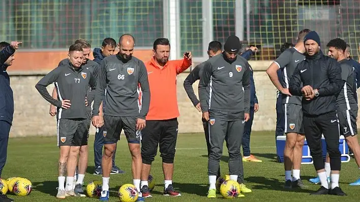 Kayserispor'da, Sivasspor mesaisi sürüyor