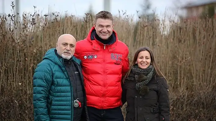 Kayserispor'da sürpriz ziyaretçi