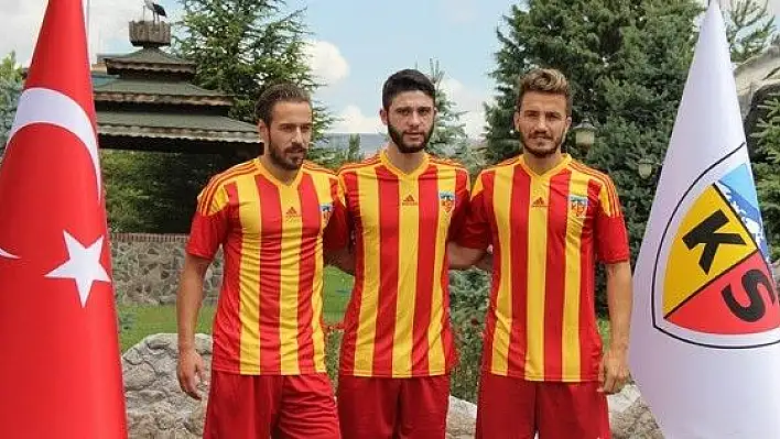 Kayserispor'da üç yeni imza