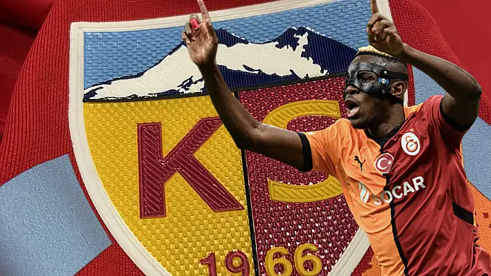 Kayserispor'dan, Galatasaray'a Osimhen misillemesi!