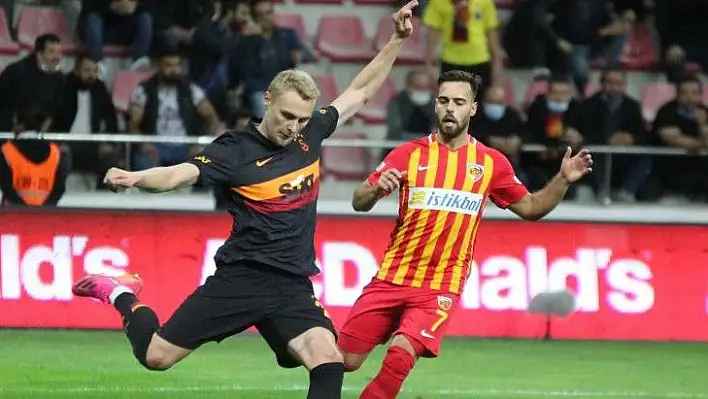 Kayserispor'dan tarihi galibiyet