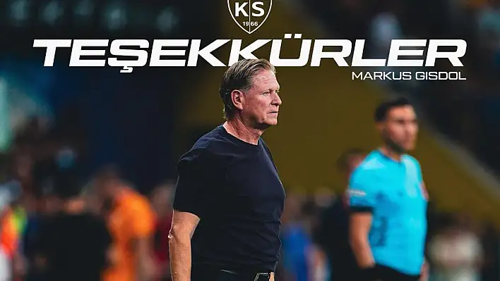 Kayserispor'dan teknik direktör açıklaması! Resmi açıklama geldi