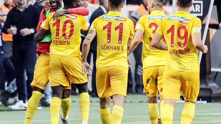 Kayserispor deplasmanda üçüncü galibiyetini aldı