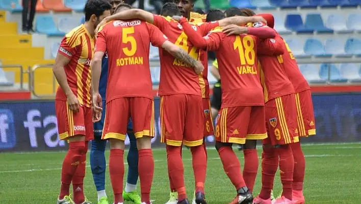 Kayserispor deplasmanları bitiriyor