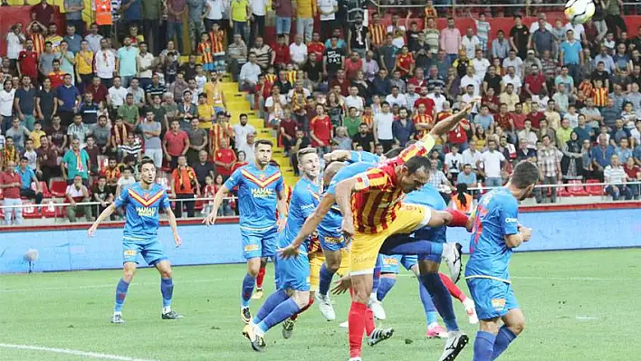 Kayserispor evinde siftah yaptı