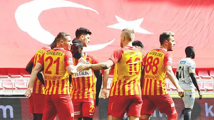 Kayserispor futbola 'Hasret'