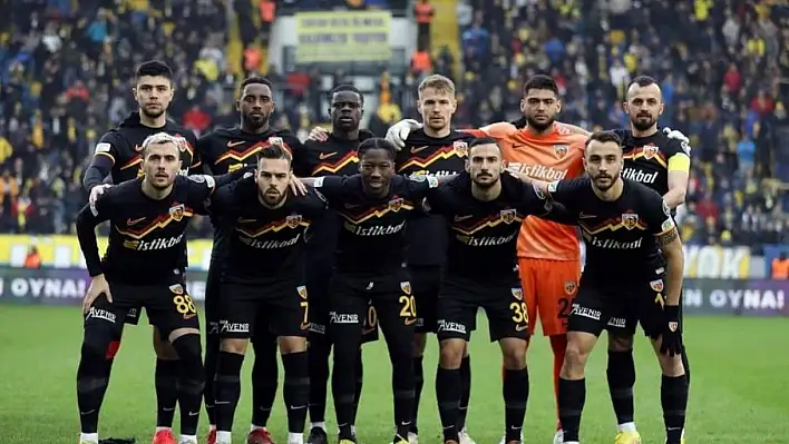 Kayserispor galibiyete hasret kaldı!