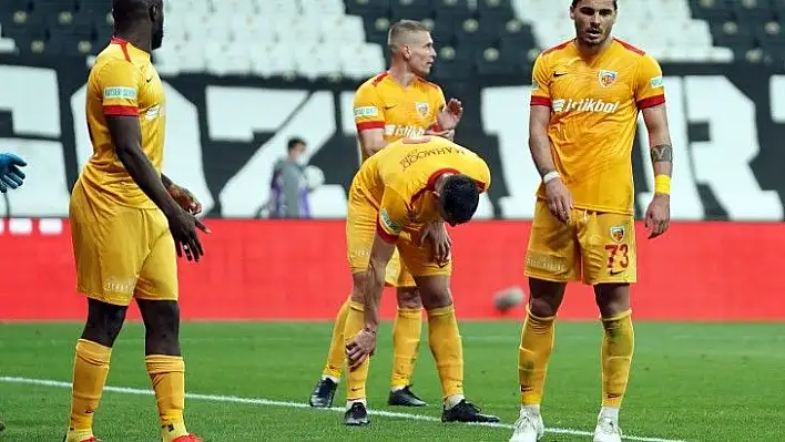 Kayserispor galibiyete hasret