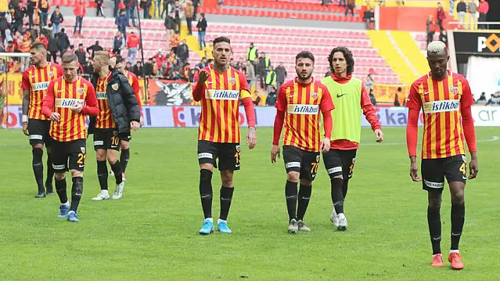 Kayserispor galibiyete hasret