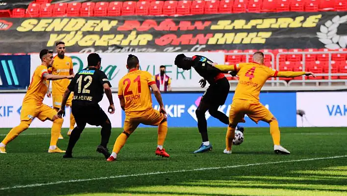 Kayserispor hakemi geçemedi: 1-1