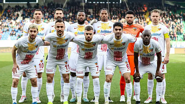 Kayserispor'un iç saha hakimiyeti!